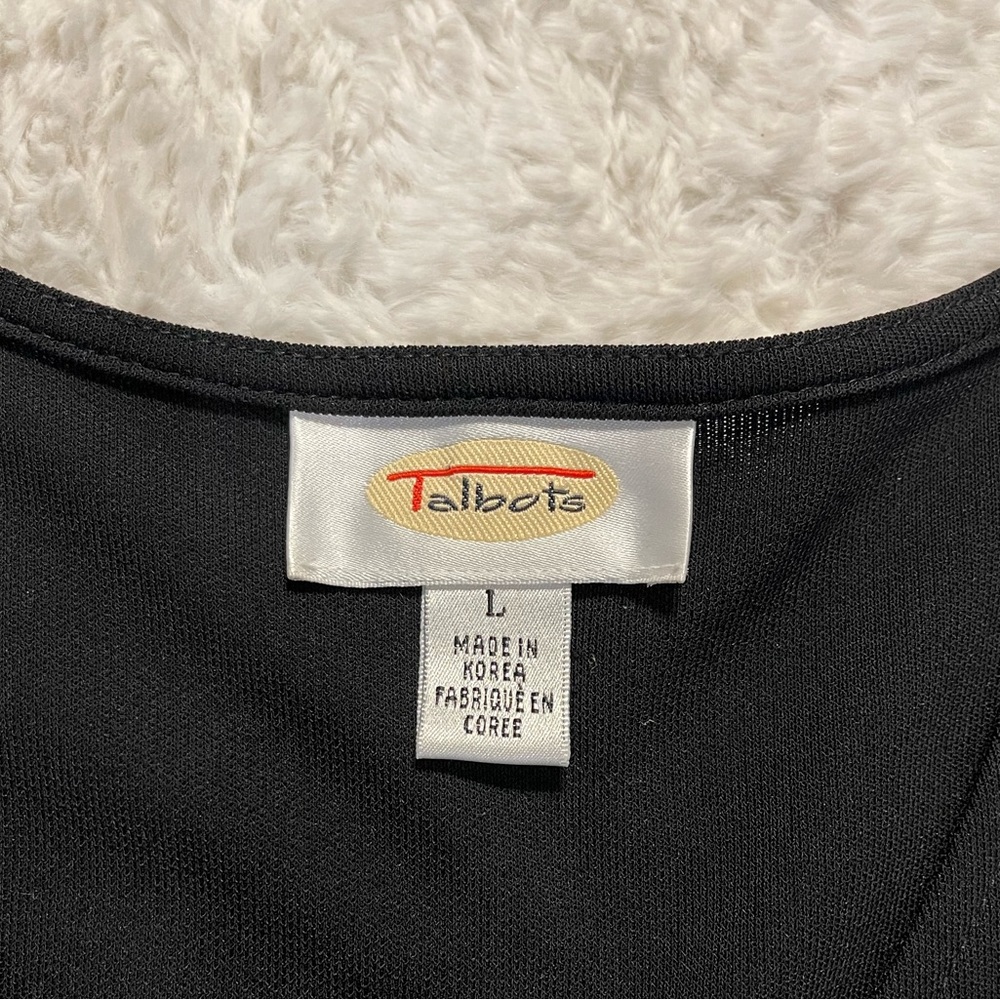 Talbots size large black - Picture 3 of 6
